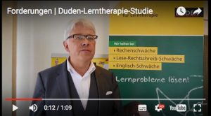 Screenshot Video Duden-Lerntherapie-Studie 2017