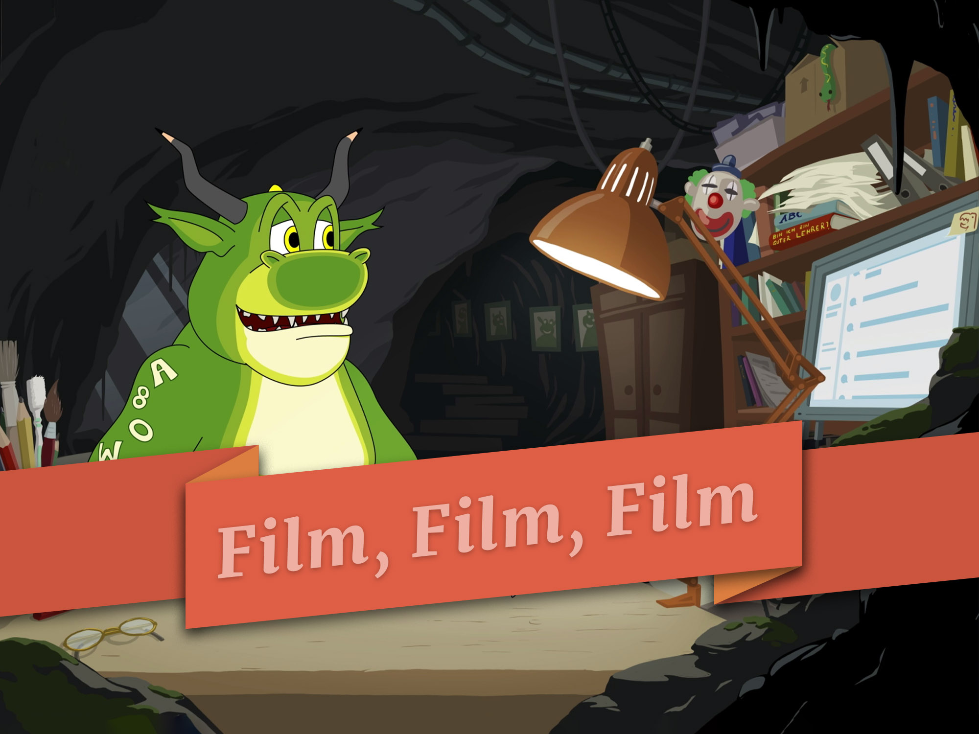 Kinder schreiben an Lurs alphaPROF